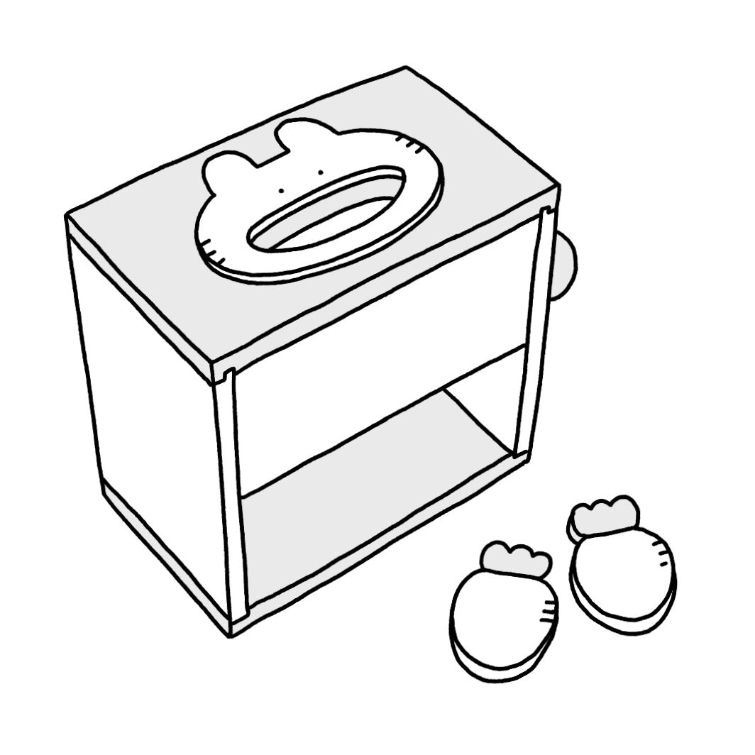 デジタル商品:ごちそうパクパクの図面