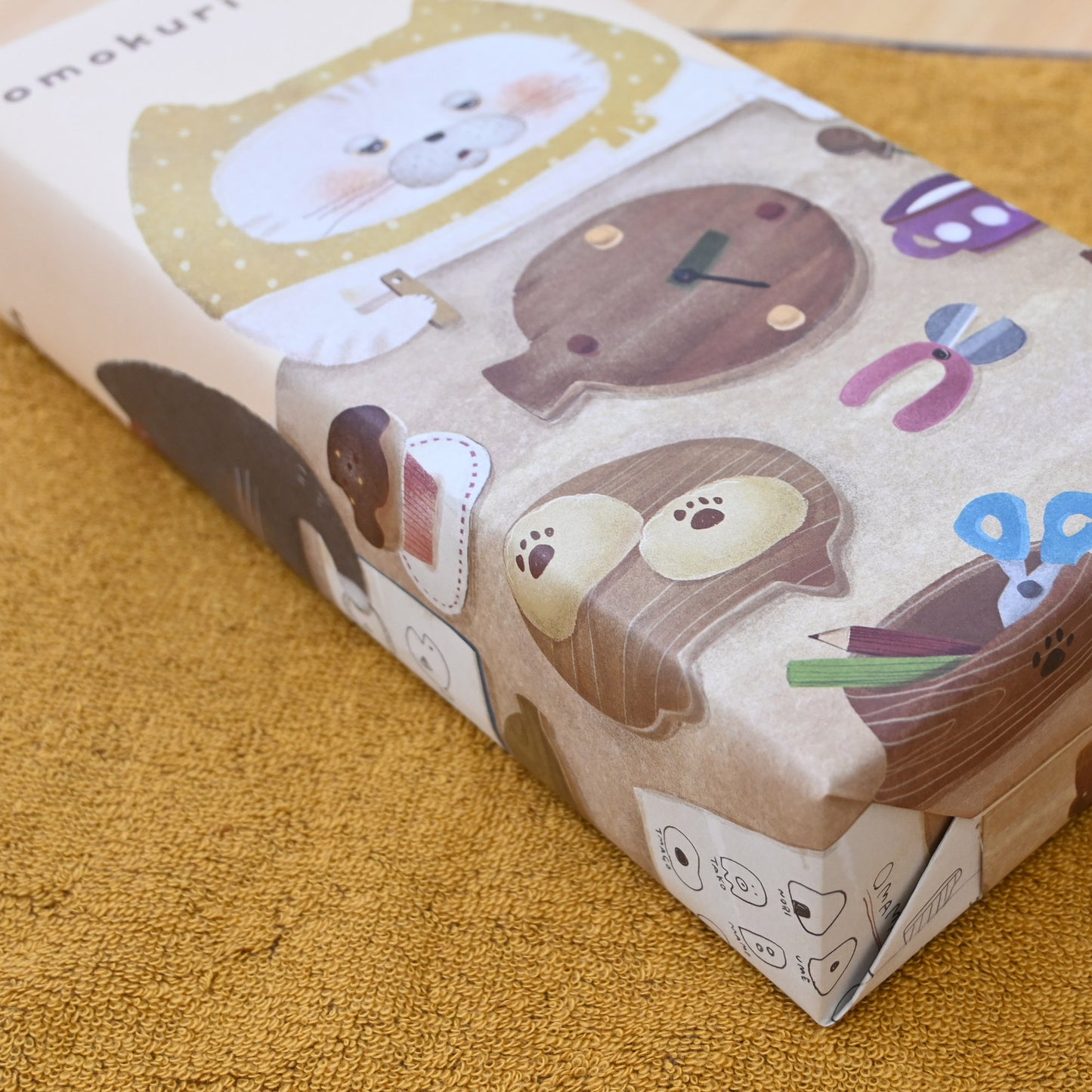 オーダー干支の動物付き名前飾り