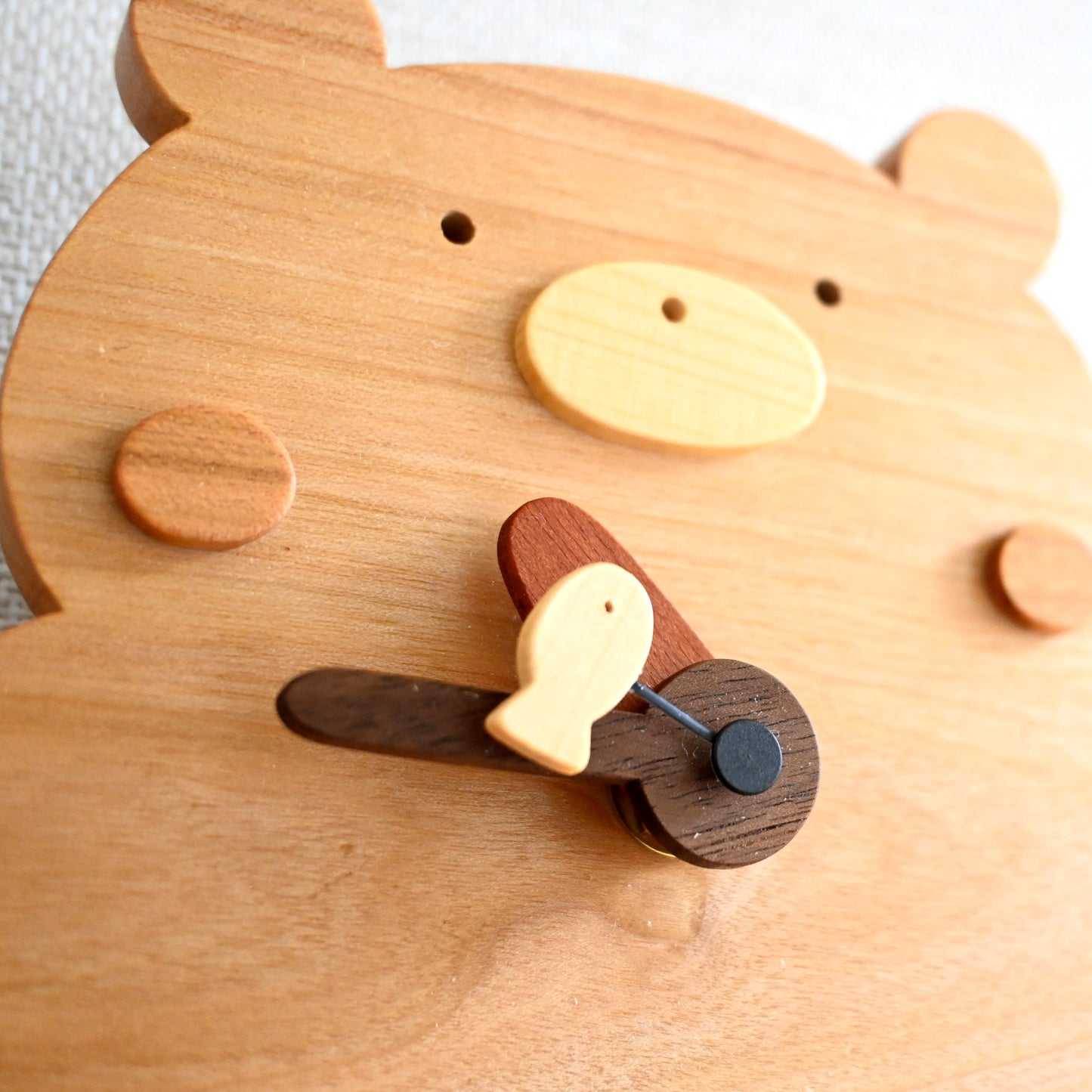 クマさんの振り子時計