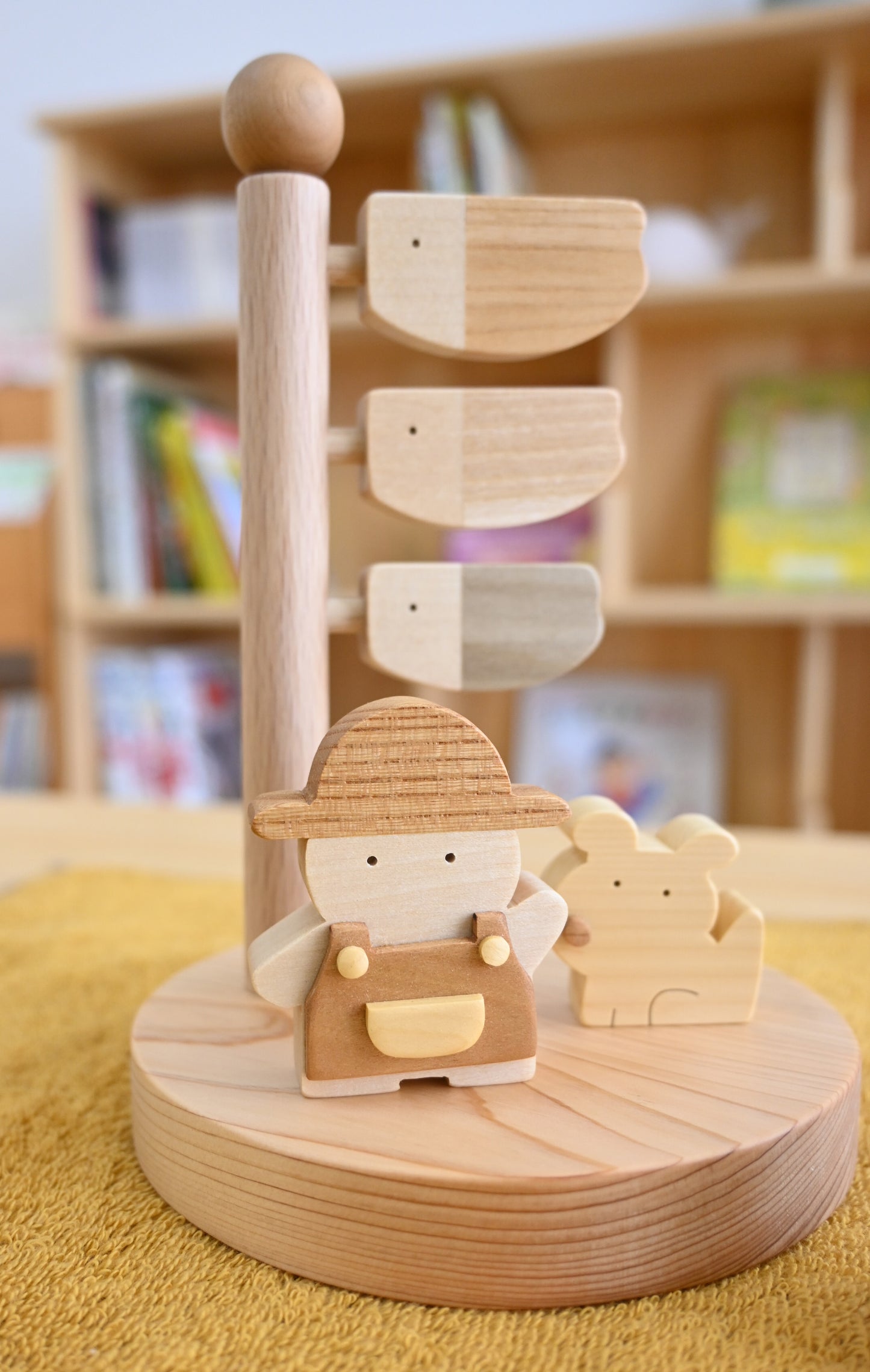名入れできる木製こいのぼり|室内に飾れるコンパクトこいのぼりスタンド|初節句・こどもの日のお祝い