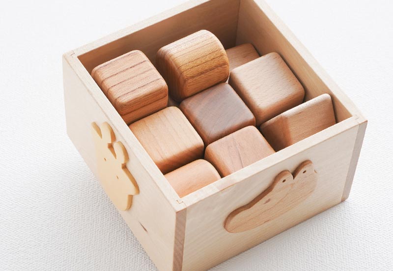積み木 木製 - 知育玩具