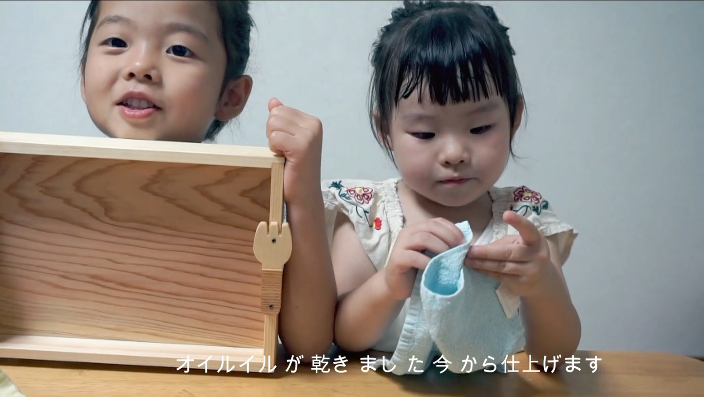 モーニングトレー☆ おうち時間に木工キット
