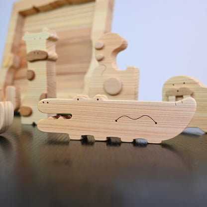 森の生き物パズル