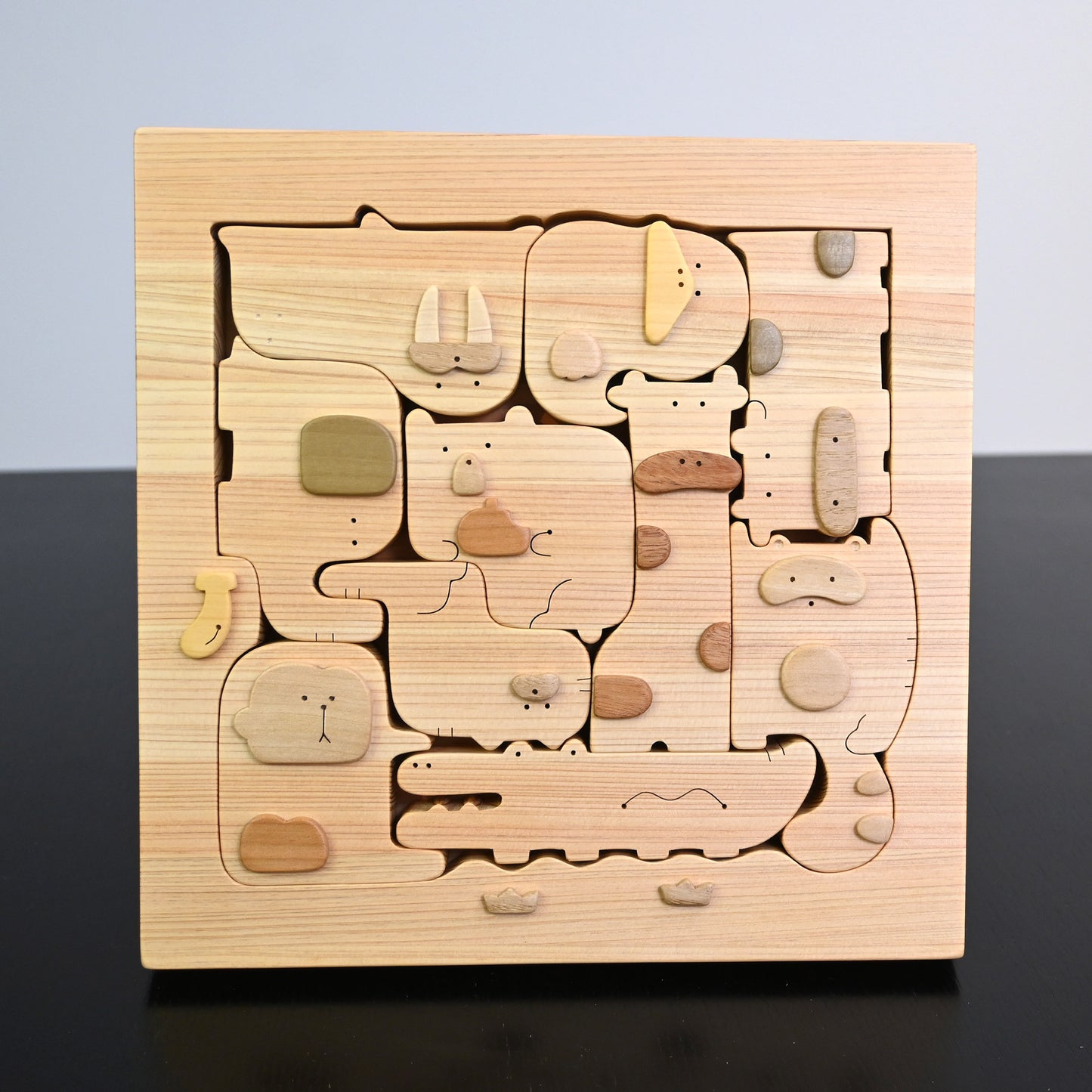 森の生き物パズル