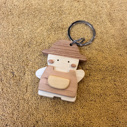 帽子のキーフォルダー