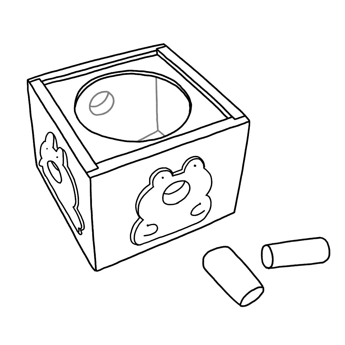 デジタル商品:あかちゃんもぐもぐ図面
