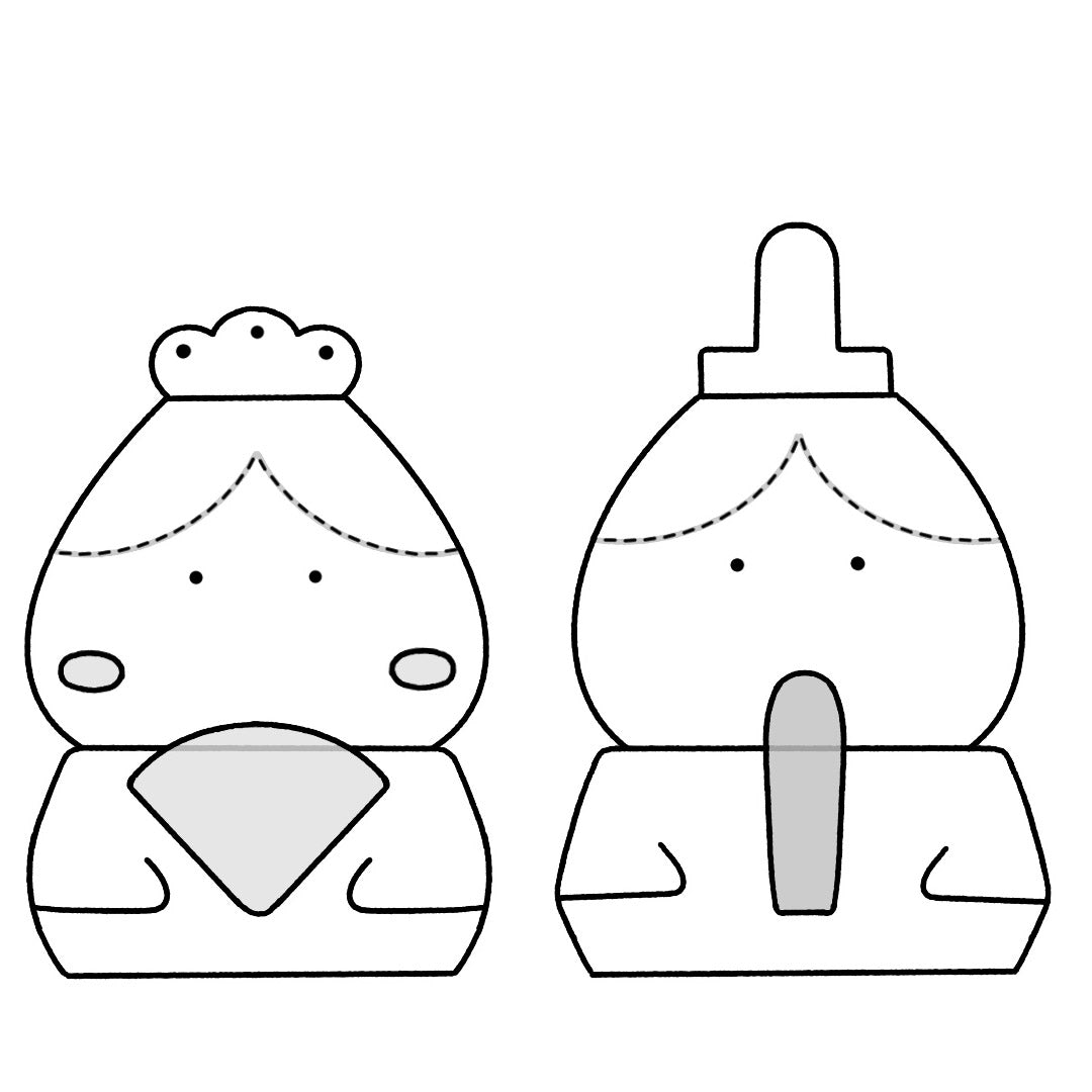 デジタル商品:おのひな人形図面