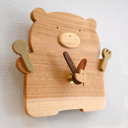 クマさんの時計