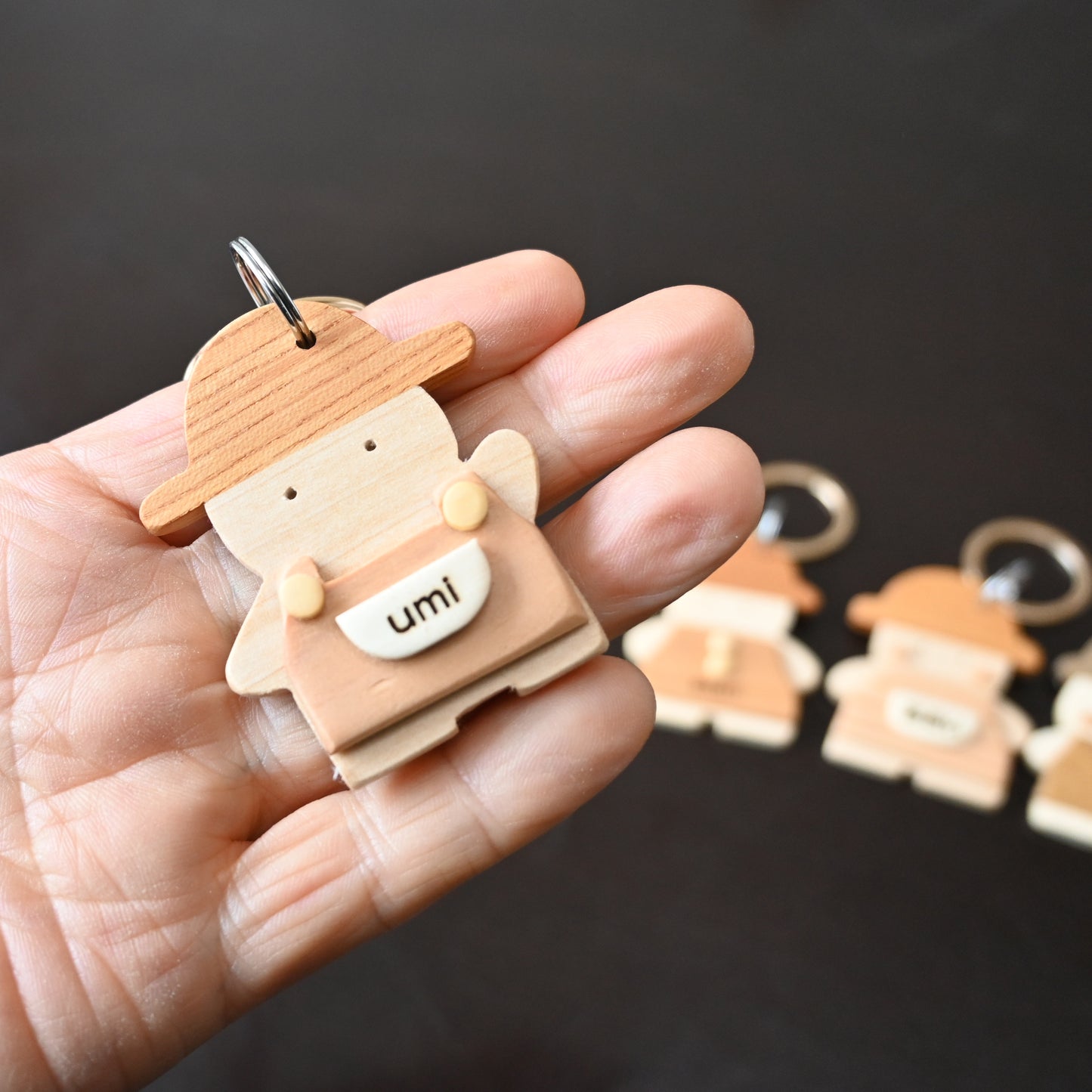 帽子のキーフォルダー