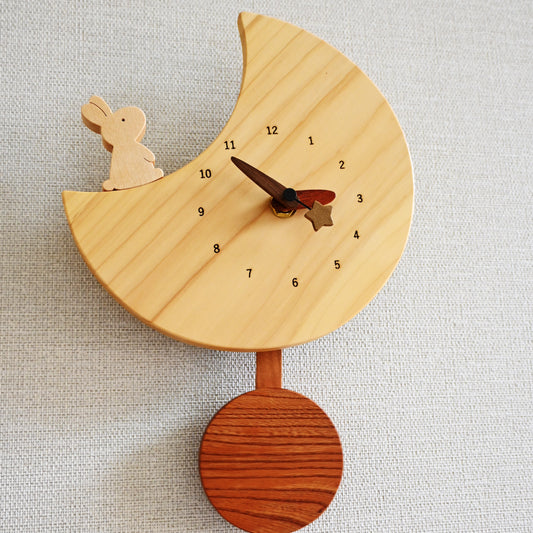 お月さんの時計