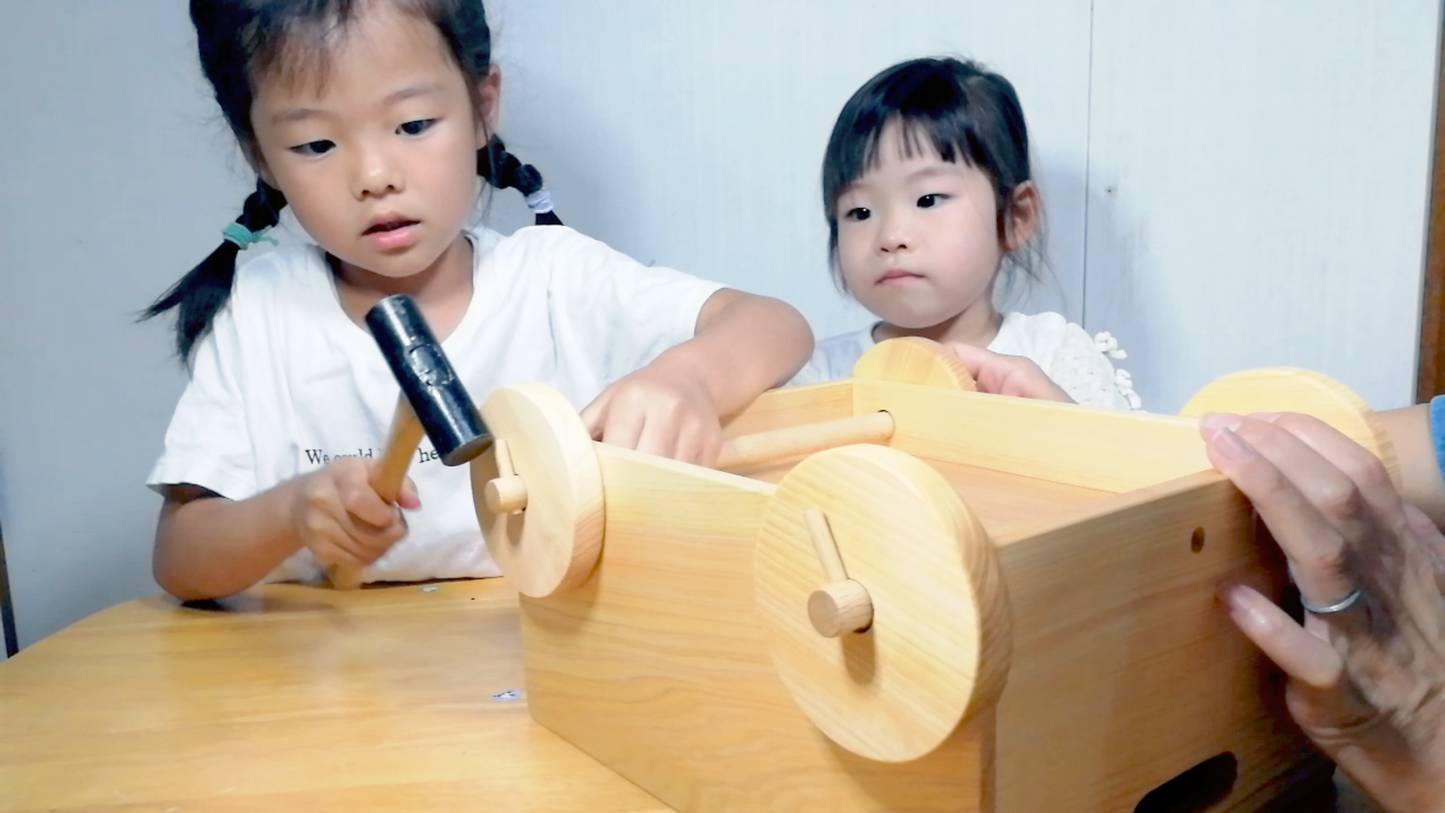 ☆木のおもちゃ箱☆手作りキット　おうち時間に木工体験